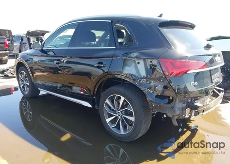 2021 Audi Q5 Premium 45 Tfsi Quattro S Tronic из США, поврежденный, VIN WA1AAAFYXM2129100